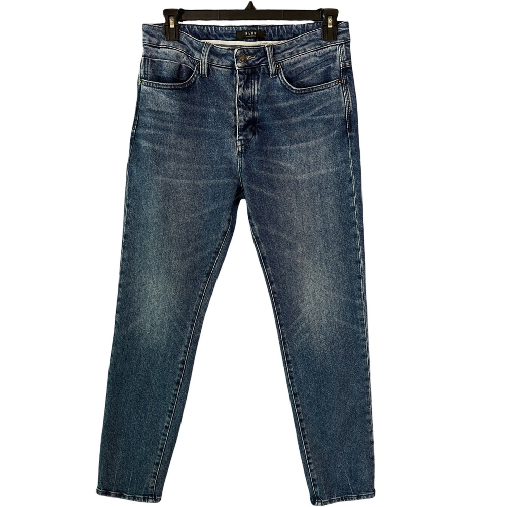 Neuw Studio Baggy Zero John Milton Mens Jeans Blue Wash 31x28 Actual 33x29 33632
